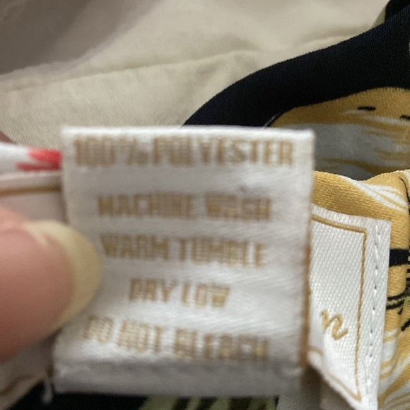 Donna L’Oren Women’s Colorful Floral Belted Flowy Wide Leg Pants Size Medium - Picture 4 of 5